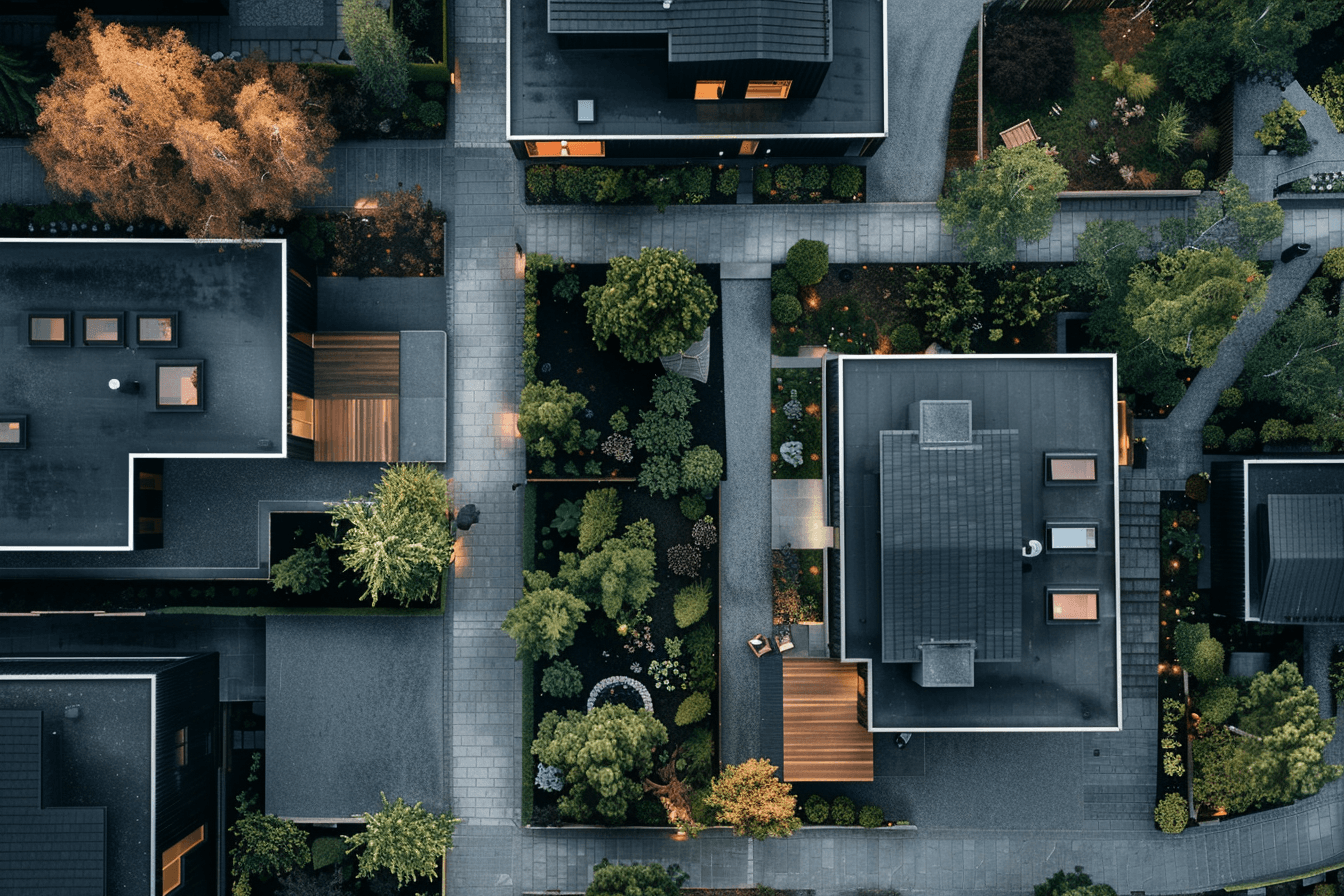 Aerial project view